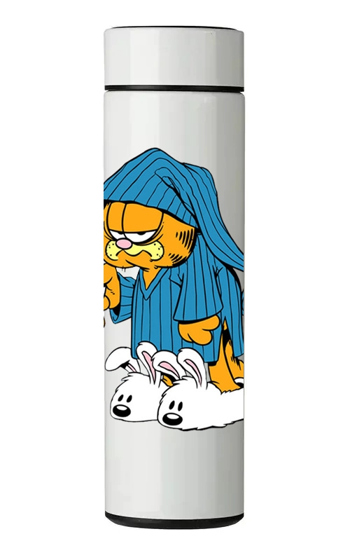 TERMO DIGITAL CON TERMOMETRO - GARFIELD - 450 ML - 1