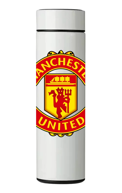 TERMO DIGITAL CON TERMOMETRO - MANCHESTER UNITED - 450 ML - 1