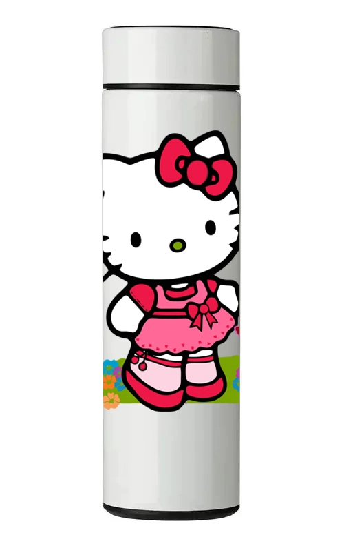 TERMO DIGITAL CON TERMOMETRO - KITTY - 450 ML - 1