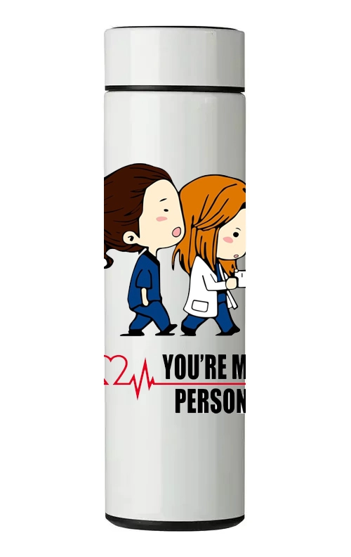 TERMO DIGITAL CON TERMOMETRO - GREY´S ANATOMY - 450 ML - 1