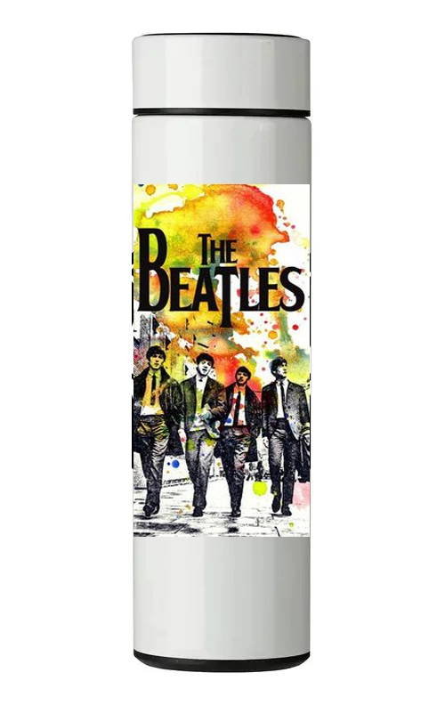 TERMO DIGITAL CON TERMOMETRO - THE BEATLES - 450 ML - 1