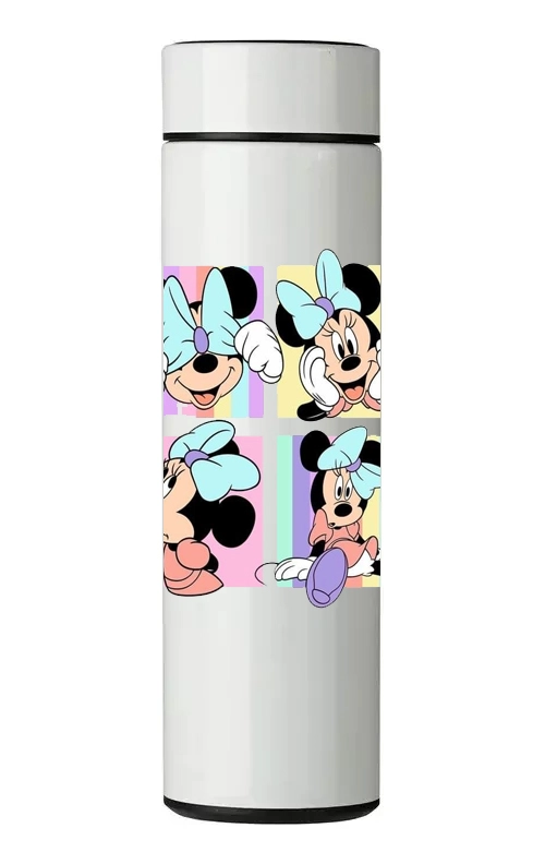 TERMO DIGITAL CON TERMOMETRO - MINNIE - 450 ML - 1