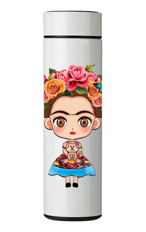 TERMO DIGITAL CON TERMOMETRO - FRIDA - 450 ML - 1