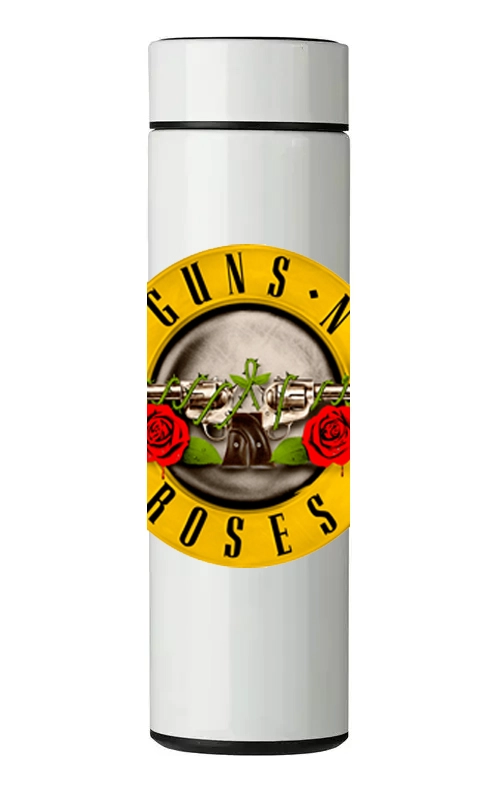 TERMO DIGITAL CON TERMOMETRO - GUNS N´ ROSES - 450 ML - 1
