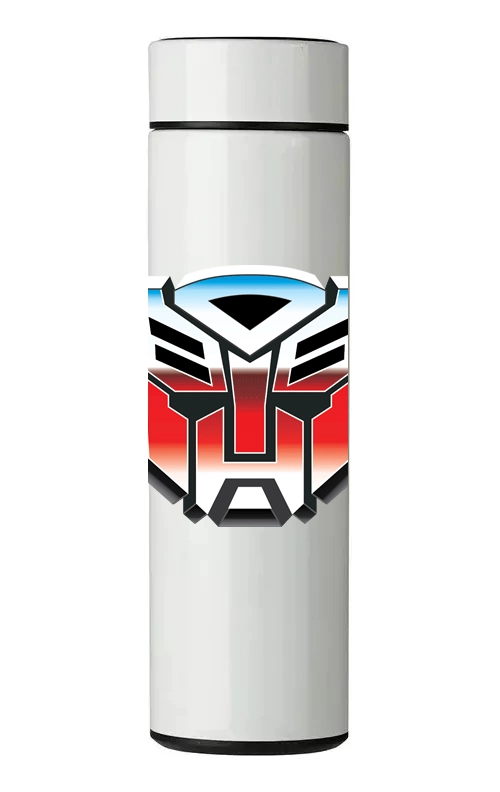 TERMO DIGITAL CON TERMOMETRO - TRANSFORMERS - 450 ML - 1
