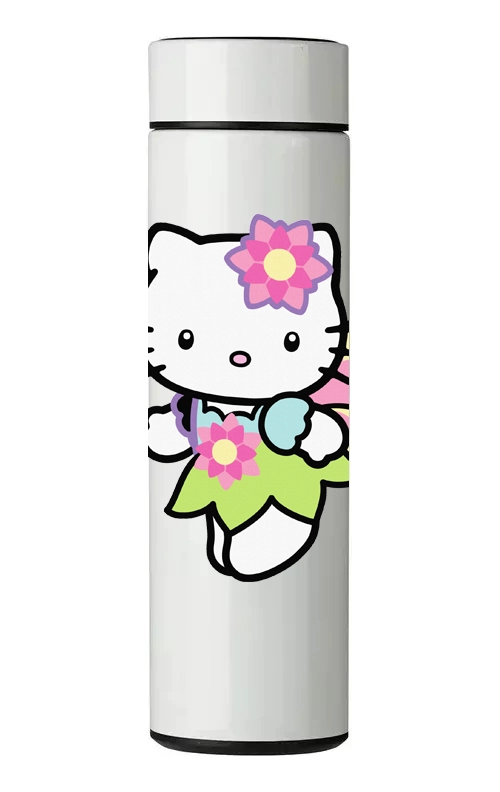 TERMO DIGITAL CON TERMOMETRO - KITTY - 450 ML - 1