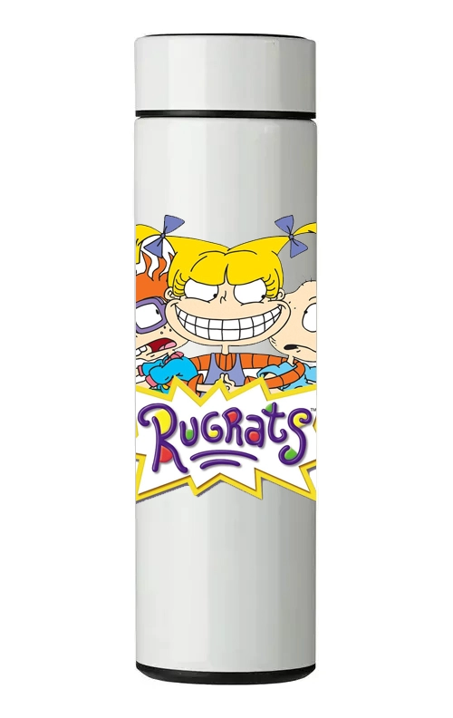 TERMO DIGITAL CON TERMOMETRO - RUGRATS - 450 ML - 1