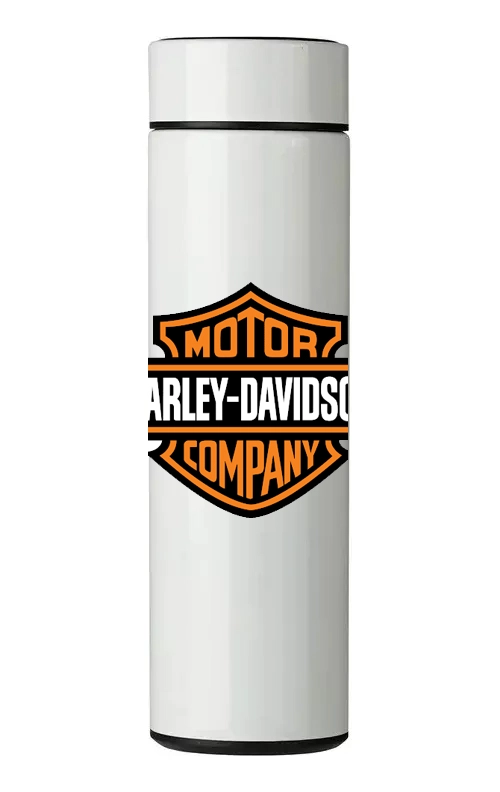 TERMO DIGITAL CON TERMOMETRO - HARLEY DAVIDSON - 450 ML - 1