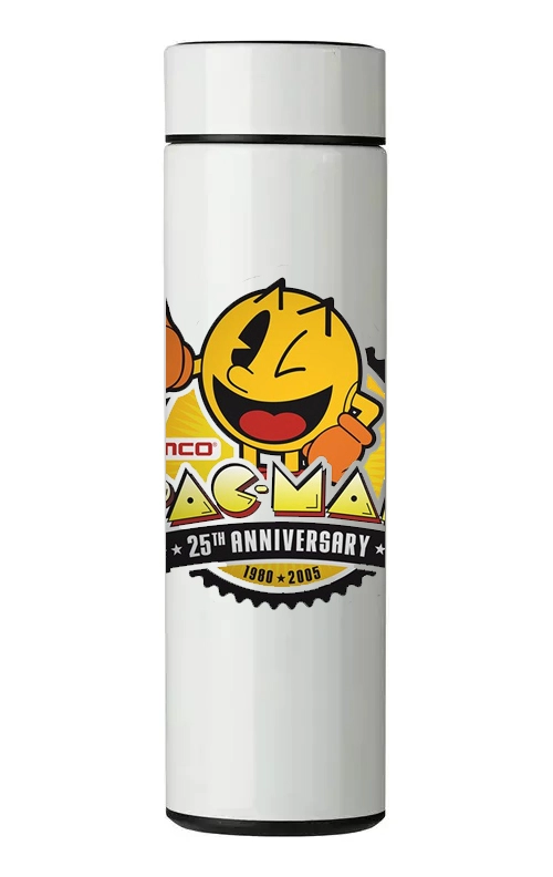 TERMO DIGITAL CON TERMOMETRO - PACMAN - 450 ML - 1