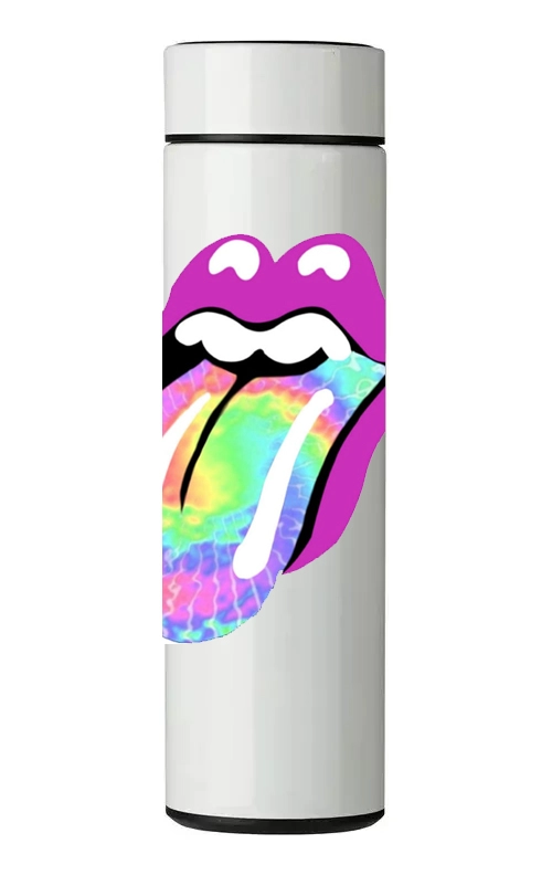 TERMO DIGITAL CON TERMOMETRO - ROLLING STONES - 450 ML - 1