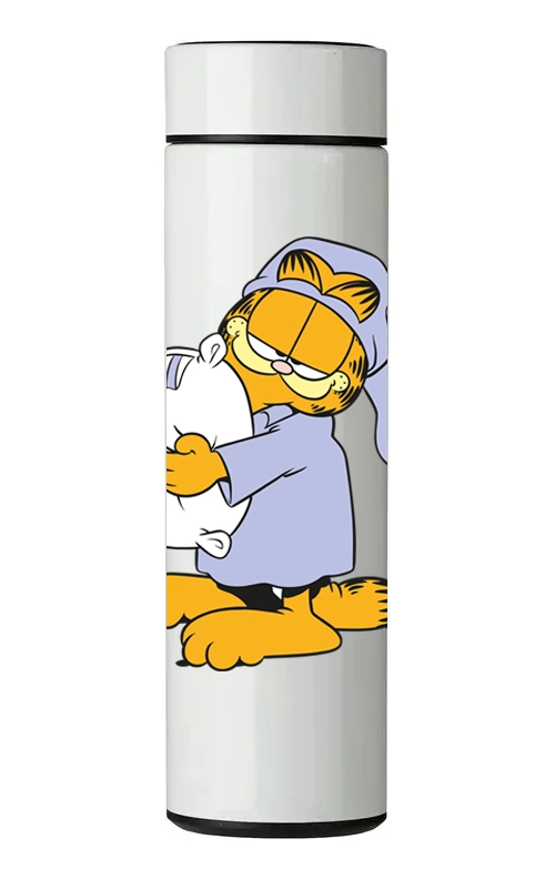 TERMO DIGITAL CON TERMOMETRO - GARFIELD - 450 ML - 1