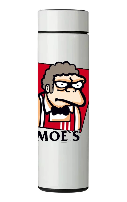 TERMO DIGITAL CON TERMOMETRO - MOE´S - 450 ML - 1