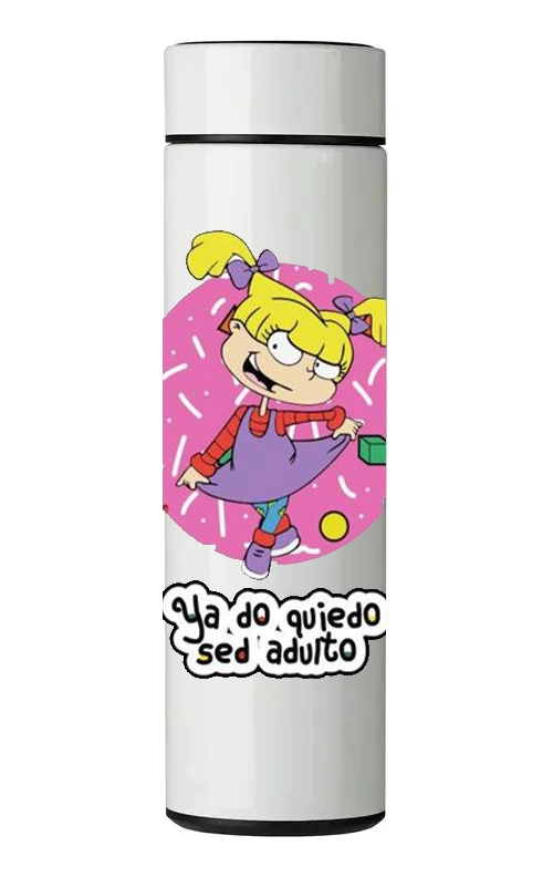 TERMO DIGITAL CON TERMOMETRO - ANGE LICA- 450 ML - 1
