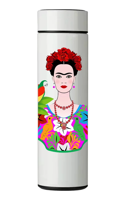 TERMO DIGITAL CON TERMOMETRO - FRIDA - 450 ML - 1