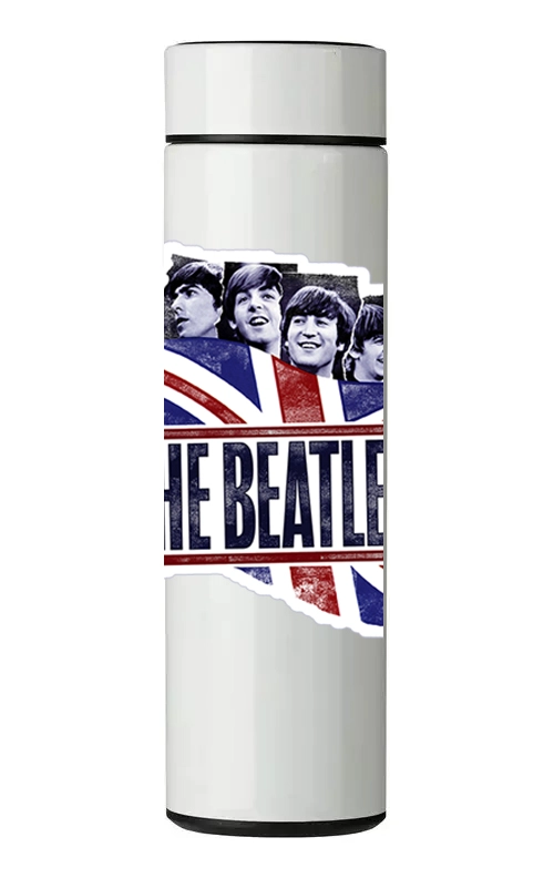 TERMO DIGITAL CON TERMOMETRO - THE BEATLES - 450 ML - 1