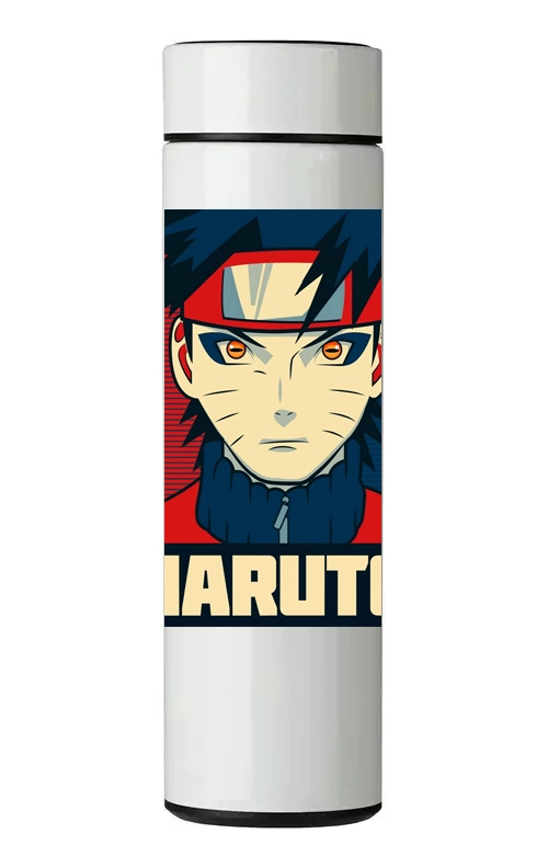TERMO DIGITAL CON TERMOMETRO - NARUTO - 450 ML - 1