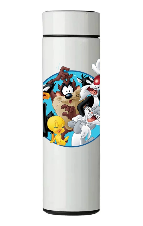 TERMO DIGITAL CON TERMOMETRO - LOONEY TUNES - 450 ML - 1