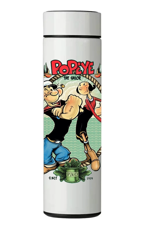 TERMO DIGITAL CON TERMOMETRO - POPEYE - 450 ML - 1