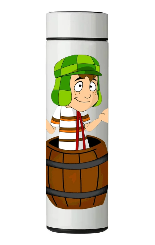 TERMO DIGITAL CON TERMOMETRO - EL CHAVO - 450 ML - 1
