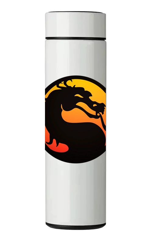 TERMO DIGITAL CON TERMOMETRO - MORTAL KOMBAT - 450 ML - 1