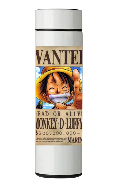 TERMO DIGITAL CON TERMOMETRO - LUFFY - 450 ML - 1