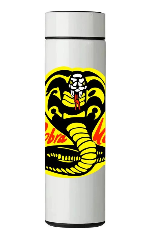 TERMO DIGITAL CON TERMOMETRO - COBRA KAI - 450 ML - 1