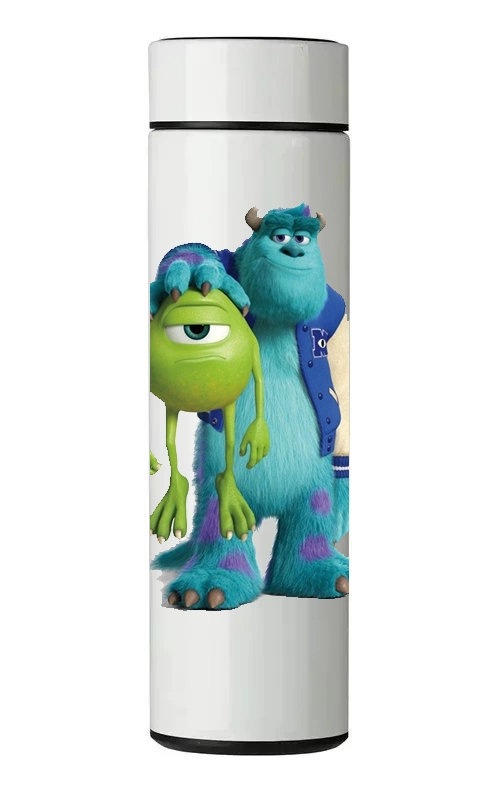 TERMO DIGITAL CON TERMOMETRO - MONSTER INC. - 450 ML - 1