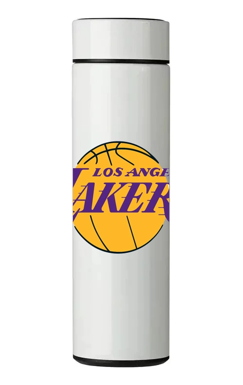 TERMO DIGITAL CON TERMOMETRO - LAKERS - 450 ML - 1
