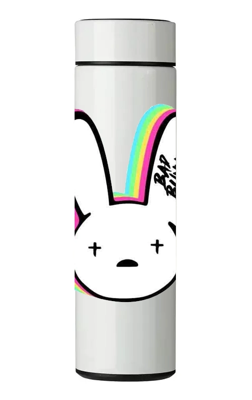 TERMO DIGITAL CON TERMOMETRO - BAD BUNNY - 450 ML - 1