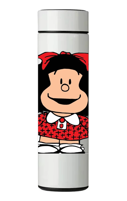 TERMO DIGITAL CON TERMOMETRO - MAFALDA - 450 ML - 1