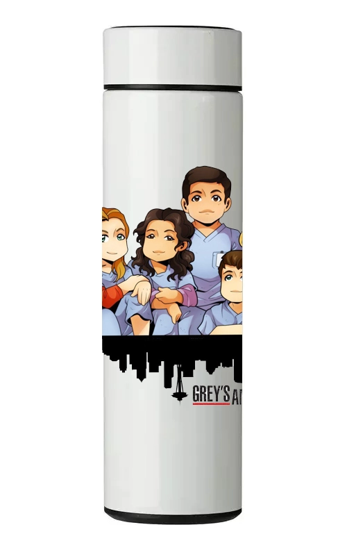 TERMO DIGITAL CON TERMOMETRO - GREY´S ANATOMY - 450 ML - 1