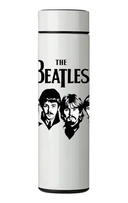 TERMO DIGITAL CON TERMOMETRO - THE BEATLES - 450 ML - 1