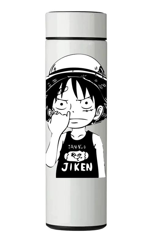 TERMO DIGITAL CON TERMOMETRO - LUFFY - 450 ML - 1