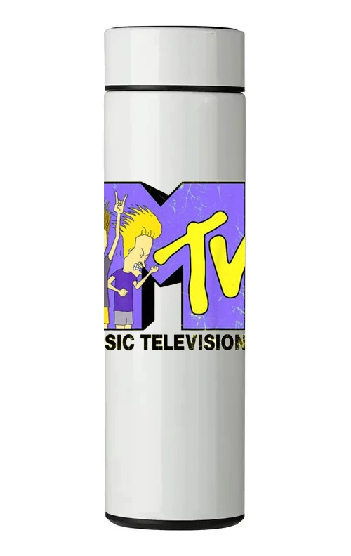 TERMO DIGITAL CON TERMOMETRO - MTV - 450 ML - 1