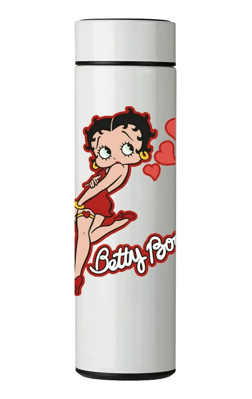 TERMO DIGITAL CON TERMOMETRO - BETTY BOOP - 450 ML - 1