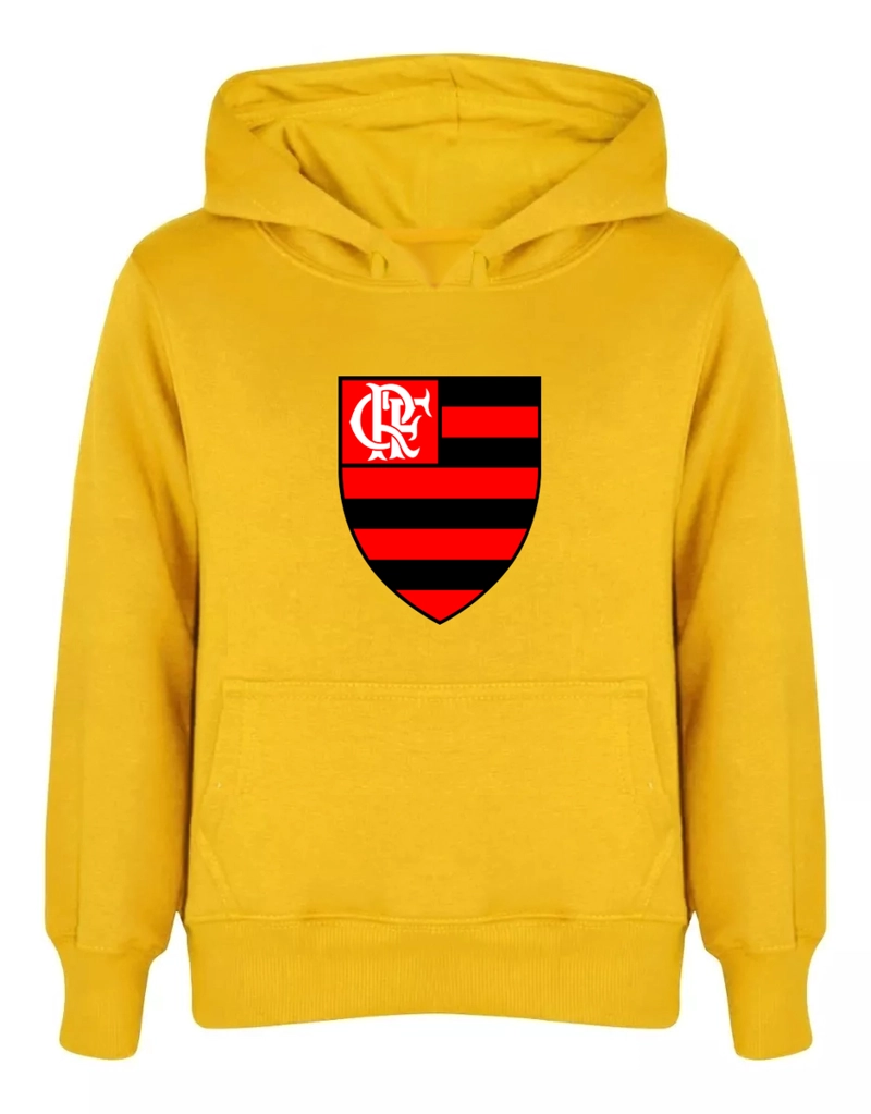 POLERON CANGURO FLAMENGO - 1