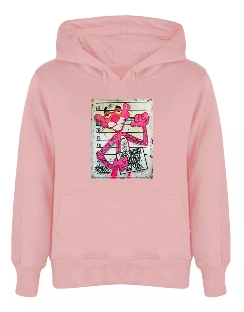 POLERON CANGURO PANTERA ROSA - 1