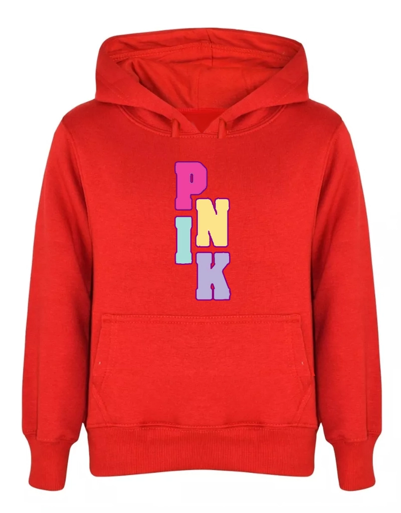 POLERON CANGURO - PINK - 1