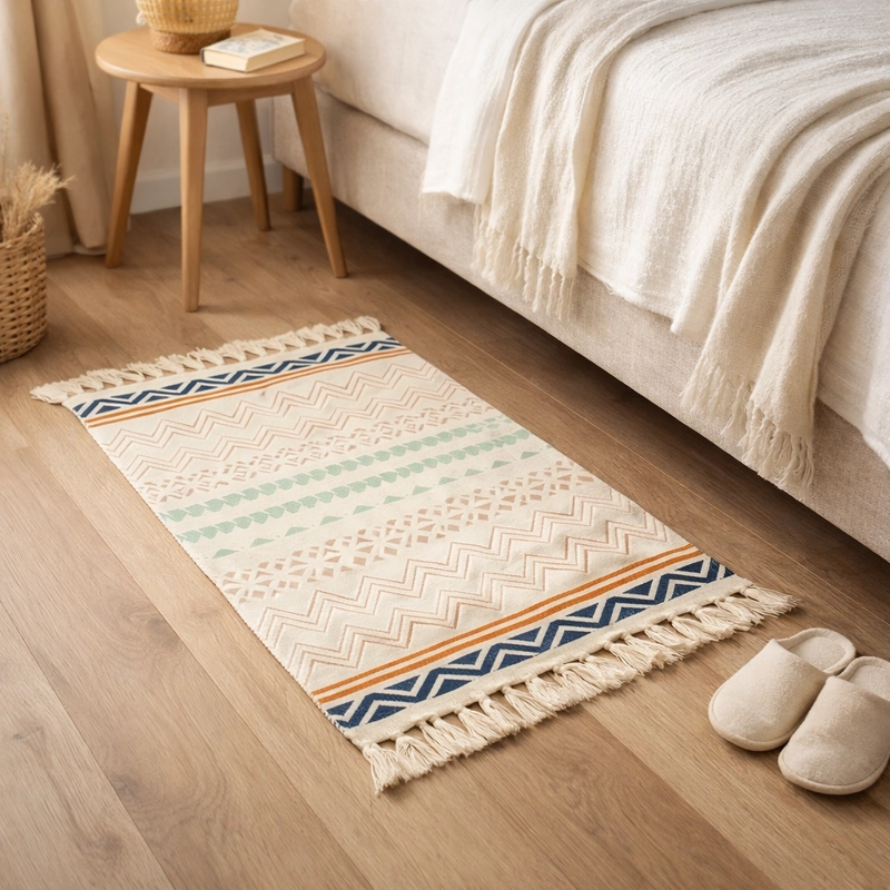 TAPETE LINO 60X90CM ESTILO E TNICO ELEGANTE 733 - 1