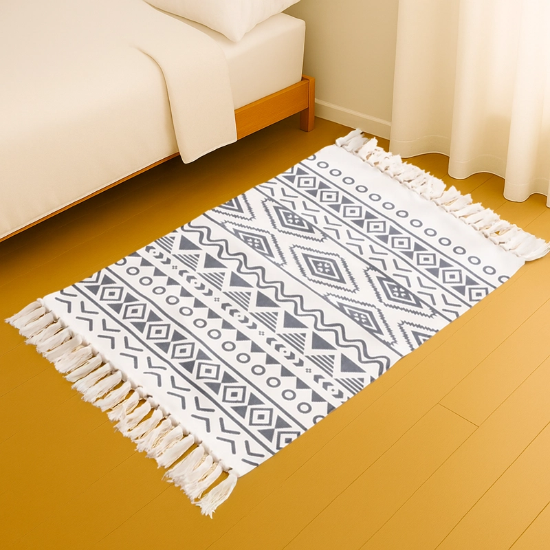 ALFOMBRA E TNICA 60X90CM LINO RESISTENTE PARA CAMA 735 - 1