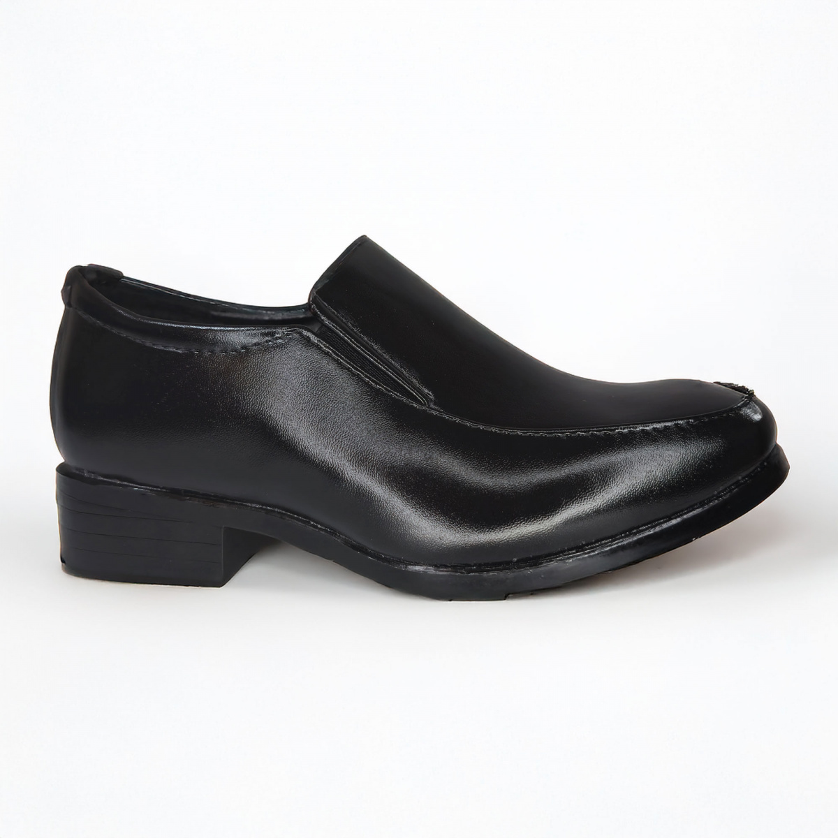 ZAPATO ESCOLAR NEGRO NIÑO SIN CORDON 3214 TALLAS 26 A 38 - 5