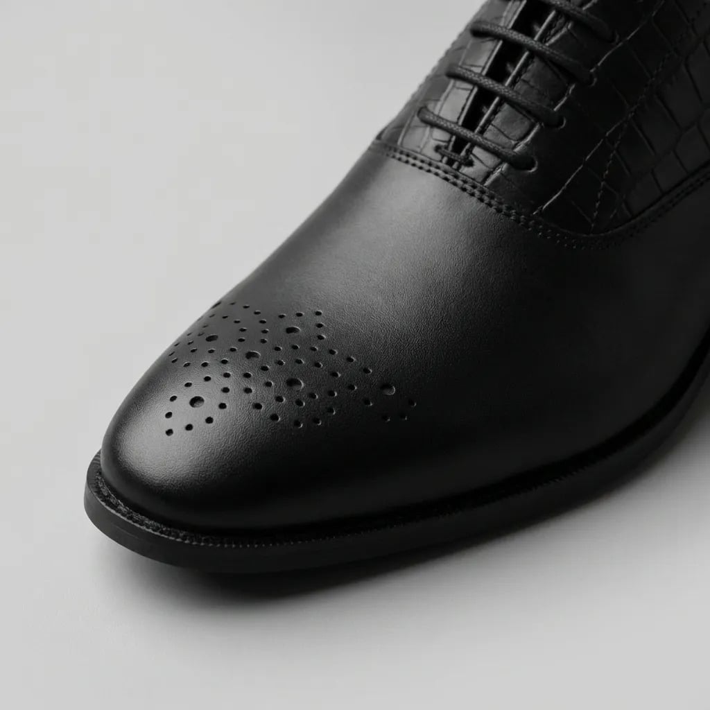 ZAPATO NEGRO DE VESTIR HOMBRE EJECUTIVO 7419 - 6