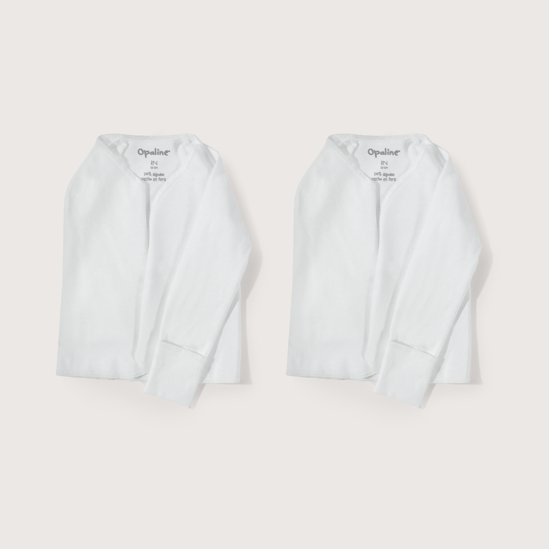 CAMISETA ALGODÓN UNISEX OPALINE BLANCO 39784 - 1