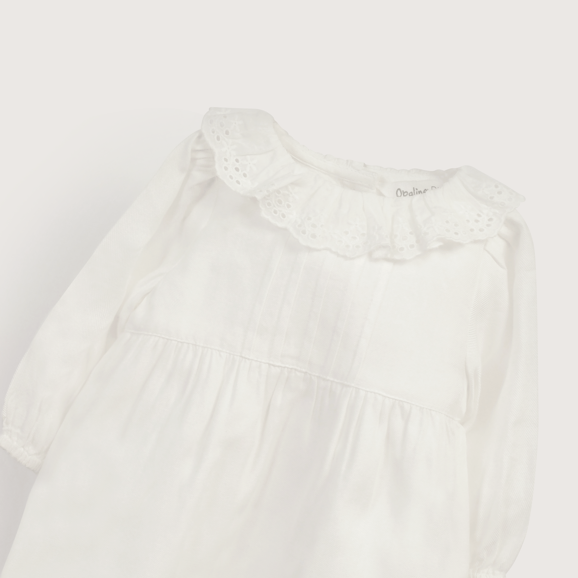 VESTIDO ALGODÓN NIÑA OPALINE BLANCO 39837 - 3