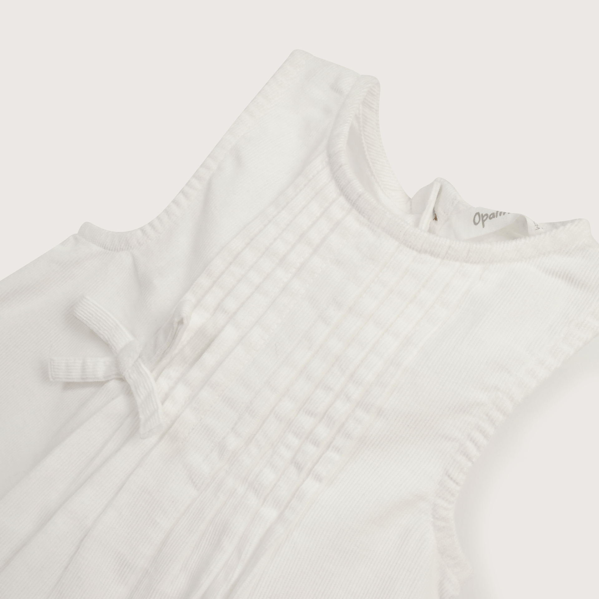 VESTIDO ALGODÓN NIÑA OPALINE BLANCO 39835 - 6