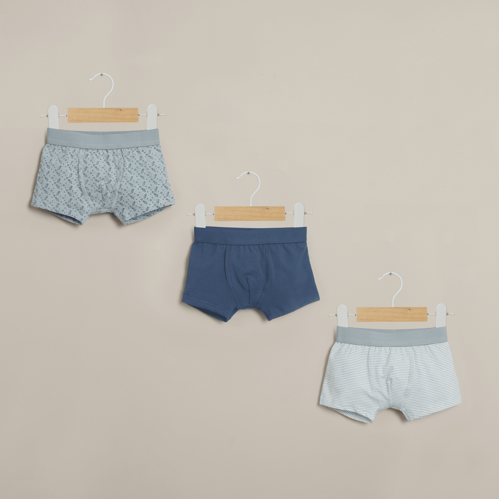 BOXER NIÑO 40093 AZUL OPALINE - 1