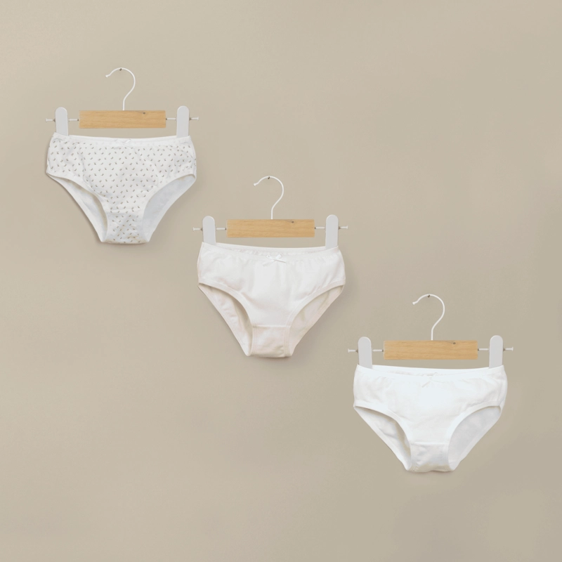 CALZON NIÑA 40096  BEIGE OPALINE - 1