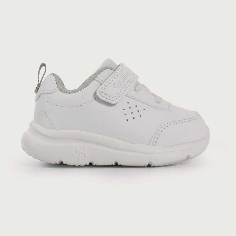 ZAPATILLA PRIMEROS PASOS DEPORTIVA BLANCA DE NIÑO OPALINE - 2