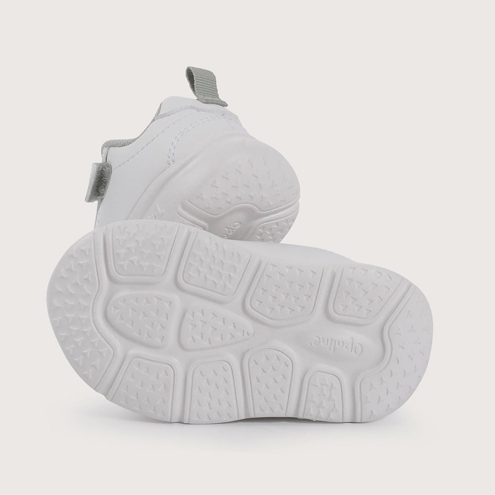 ZAPATILLA PRIMEROS PASOS DEPORTIVA BLANCA DE NIÑO OPALINE - 3