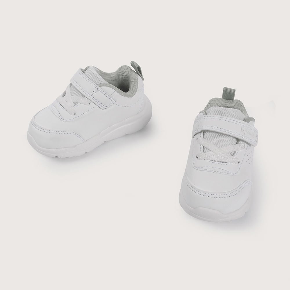 ZAPATILLA PRIMEROS PASOS DEPORTIVA BLANCA DE NIÑO OPALINE - 4